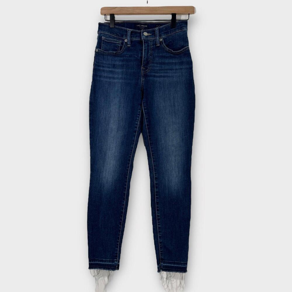 Lucky Brand Women’s Size 6 / 28 Blue Ava Mid Rise Stretch Denim Skinny Jeans